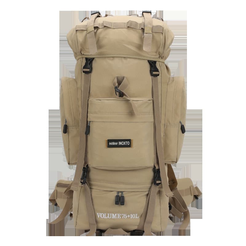 登山リュック 機能性抜群 大型縦走アウトドアリュック75リットル